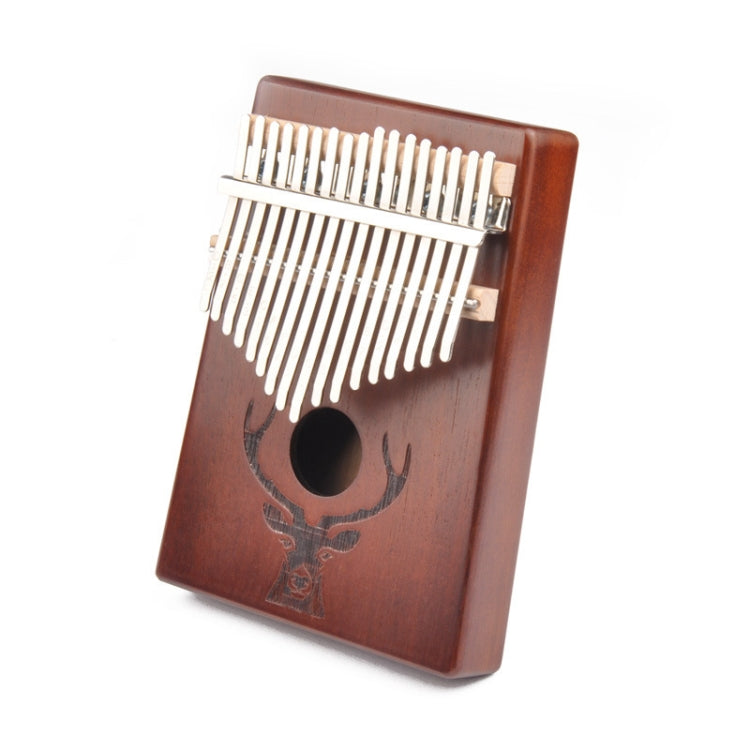 Pianoforte per dita per principianti a 17 toni Deer Head Kalimba Thumb Piano