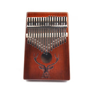 Pianoforte per dita per principianti a 17 toni Deer Head Kalimba Thumb Piano