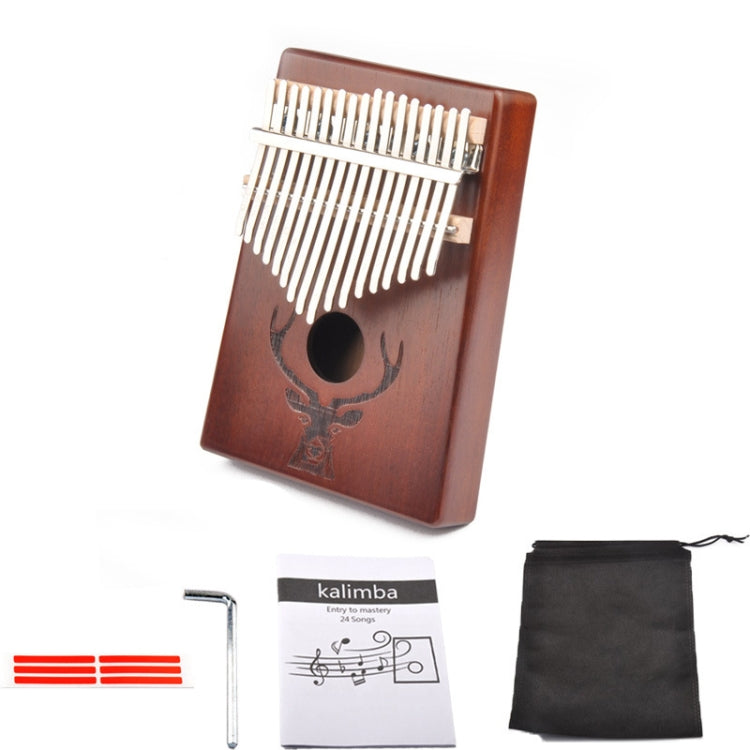 Kalimba a 17 Toni per Principianti in Legno di Acacia