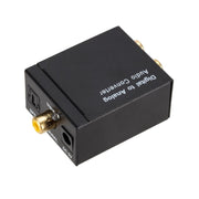 Segnale in fibra ottica coassiale digitale KYHD48 a convertitore di uscita audio analogico da 3,5 mm, spina americana, Spdif to 2RCA+3.5mm