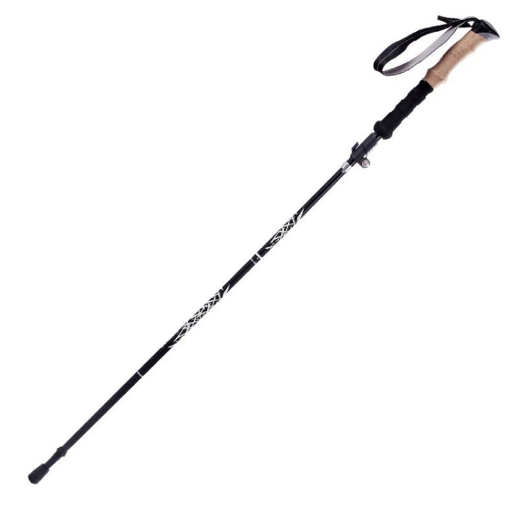 TUOBEIS TBS-006 Bastone da Trekking Ultraleggero Pieghevole Trekking Alpinismo Stampella, TBS-006