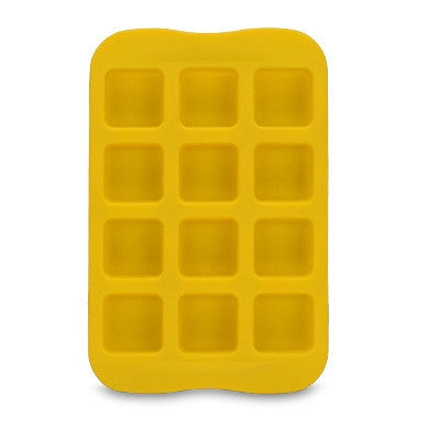 Vassoio in silicone per stampi cubetti ghiaccio geometrici