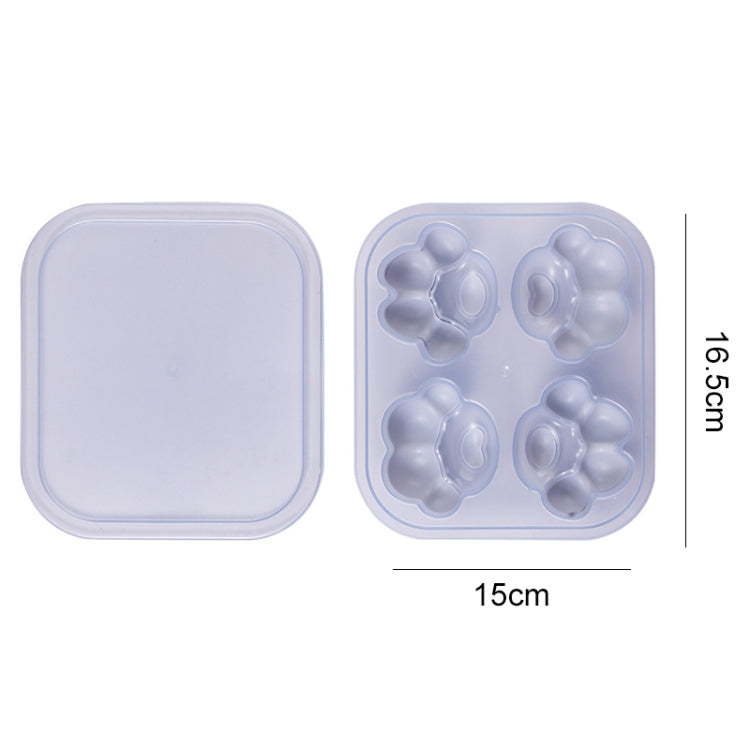 Stampo cubetti ghiaccio in silicone forma zampa gatto