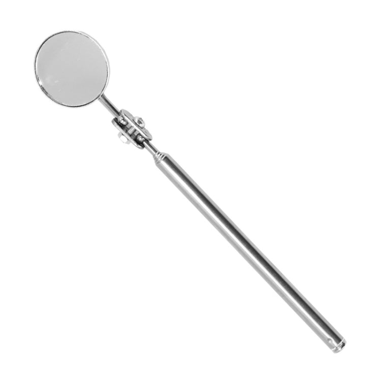 3 pezzi specchio di rilevamento riparazione auto specchio telescopico pieghevole universale specchio di ispezione del telaio di saldatura, Silver 50mm, Silver 30mm, Black Handle 50mm, Red Handle 50mm, Purple Handle 50mm, Pink Handle 50mm