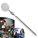 3 pezzi specchio di rilevamento riparazione auto specchio telescopico pieghevole universale specchio di ispezione del telaio di saldatura, Silver 50mm, Silver 30mm, Black Handle 50mm, Red Handle 50mm, Purple Handle 50mm, Pink Handle 50mm