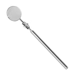 3 pezzi specchio di rilevamento riparazione auto specchio telescopico pieghevole universale specchio di ispezione del telaio di saldatura, Silver 50mm, Silver 30mm, Black Handle 50mm, Red Handle 50mm, Purple Handle 50mm, Pink Handle 50mm