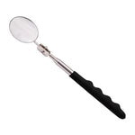 3 pezzi specchio di rilevamento riparazione auto specchio telescopico pieghevole universale specchio di ispezione del telaio di saldatura, Silver 50mm, Silver 30mm, Black Handle 50mm, Red Handle 50mm, Purple Handle 50mm, Pink Handle 50mm