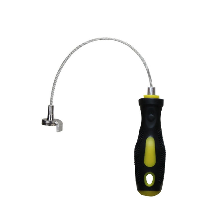 Strumento di smontaggio della vite inferiore dell'olio del cambio da 2 pezzi Strumento di riparazione automatica della chiave di aspirazione magnetica, Magnetic Suction Wrench