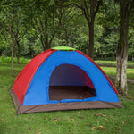 T015 Tenda da campeggio monostrato da campeggio Tenda da campeggio Beach Tour, consegna colore casuale, For 2 People, 3-4 People