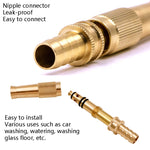 3 PCS Autolavaggio Rame Ad Alta Pressione Dritto Sprinkler House Garden Wishing Ground Sprinkler, Tower, Pacifier
