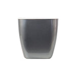 Vaso da fiori in plastica colorata per accumulo di acqua in metallo imitazione 3 pezzi, G103 Extra Small, G105 Small Pot, G109 Medium Pot