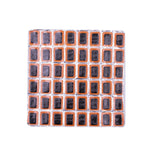 Pellicola per pneumatici per pneumatici per auto da 10 pezzi Pellicola per riparazione pneumatici per motociclette per biciclette, stile:, Round, Square