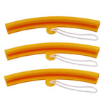 6 PCS Ispessimento Resistente all'usura Resistente ai graffi Copertura protettiva per anello in acciaio per ruote di pneumatici, 6 PCS