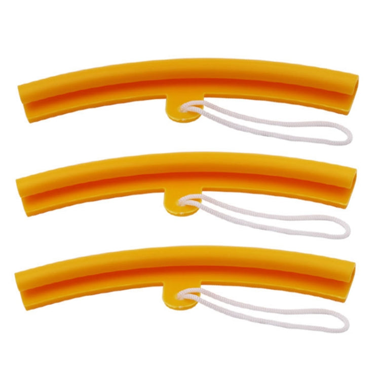 6 PCS Ispessimento Resistente all'usura Resistente ai graffi Copertura protettiva per anello in acciaio per ruote di pneumatici, 6 PCS