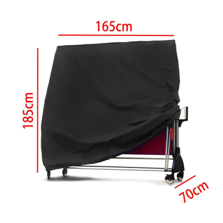 Copertura per tavolo da ping pong impermeabile e antipolvere per esterni, 165x70x185cm