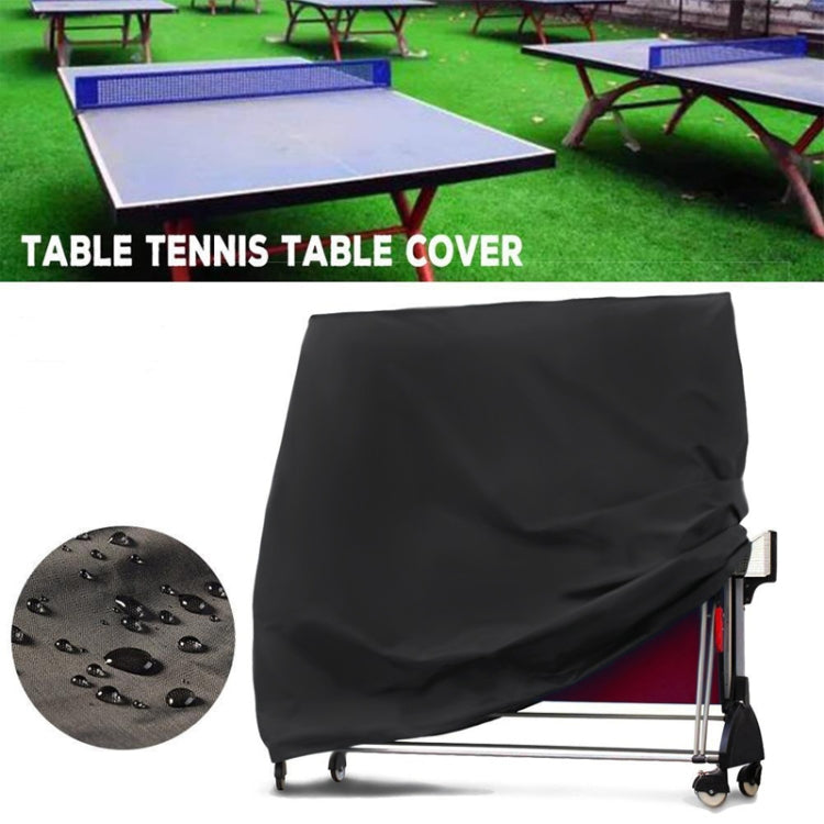 Copertura per tavolo da ping pong impermeabile e antipolvere per esterni, 165x70x185cm