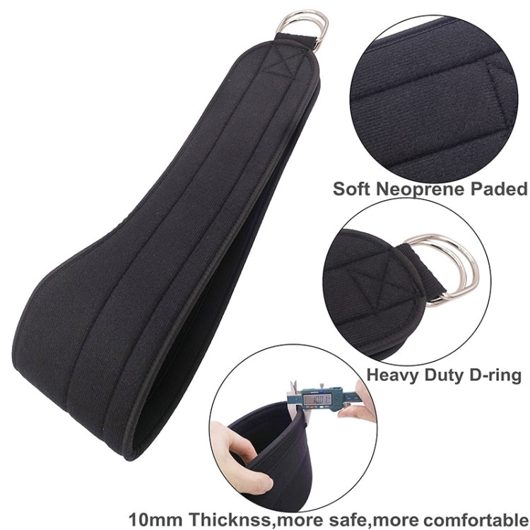 Pull-up Doppio anello Forza del corpo Cintura portante Attrezzatura per il fitness, Peso sopportabile: 150 kg, Weight-bearing Belt