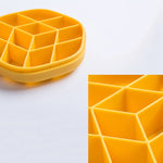 Scatola portaoggetti in silicone per cubetti di ghiaccio esagonal