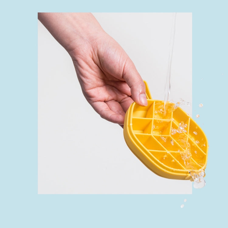 Scatola portaoggetti in silicone per cubetti di ghiaccio esagonal