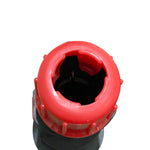 Diametro tubo 32 mm Accessori per ombrellone da spiaggia all'aperto Grande spina di terra a spirale portatile in plastica, 32mm Sun Umbrella Accessories