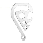 3 PCS Outdoor EDC Gadget Strumento di emergenza Multifunzione Portachiavi, EDC Emergency Tool