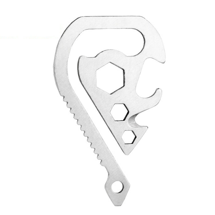 3 PCS Outdoor EDC Gadget Strumento di emergenza Multifunzione Portachiavi, EDC Emergency Tool