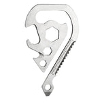 3 PCS Outdoor EDC Gadget Strumento di emergenza Multifunzione Portachiavi, EDC Emergency Tool