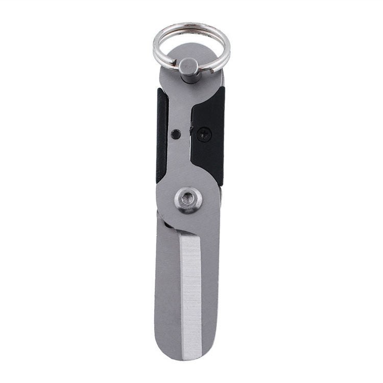 3 mini forbici da esterno in acciaio inossidabile per forbici EDC anti-perdita, EDC Scissors