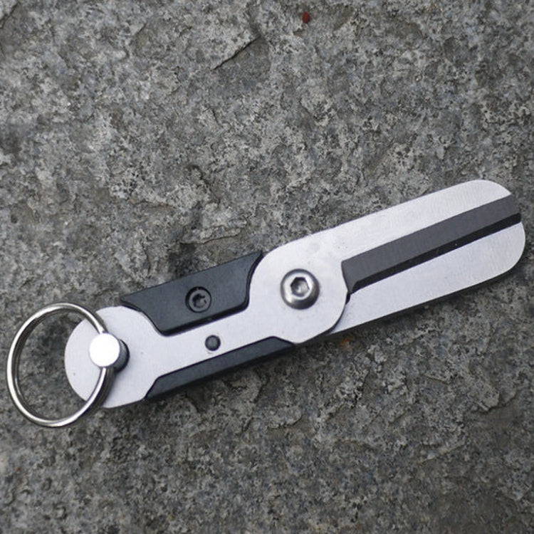 3 mini forbici da esterno in acciaio inossidabile per forbici EDC anti-perdita, EDC Scissors