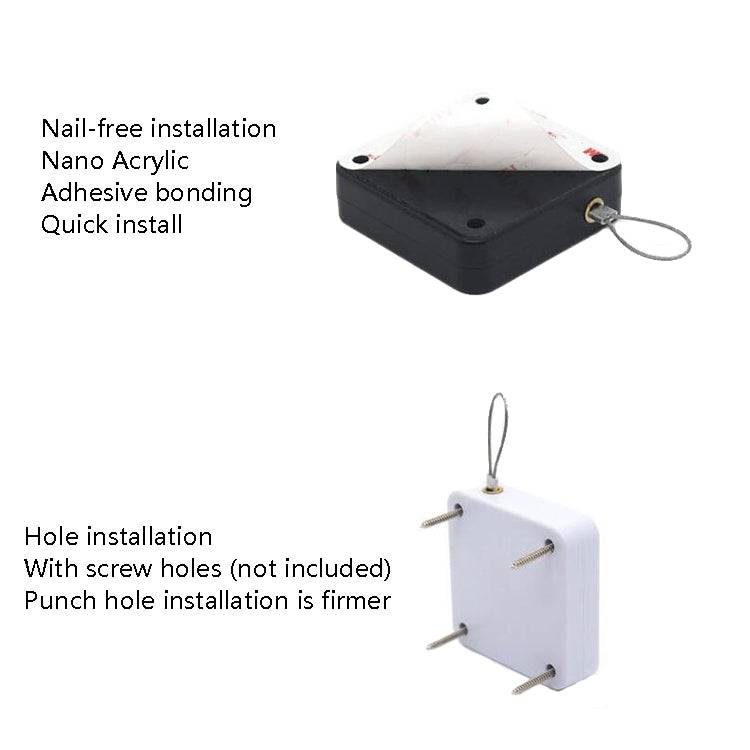 2 PZ P093 Portiere automatico Telescher Chiudiporta scorrevole Porta antifurto Scatola, Specifica:, 2nd Generation Black All Glue 500g 1m, 2nd Generation White All Glue 500g 1m, 2nd Generation Black All Glue 800g 1m, 2nd Generation White All Glue 800g ...