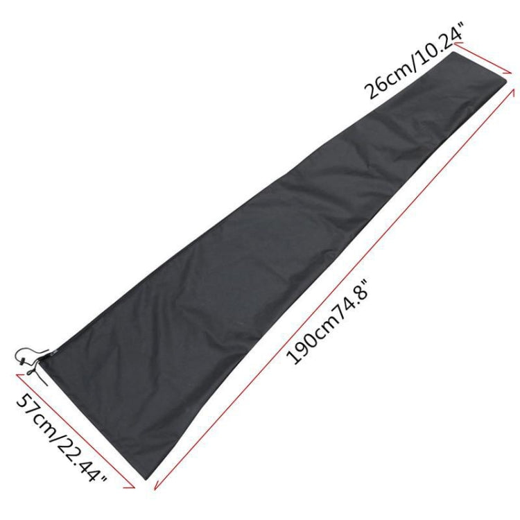 Ombrellone da esterno per ombrellone impermeabile e antipolvere, 26x57x190cm, 25x55x230cm