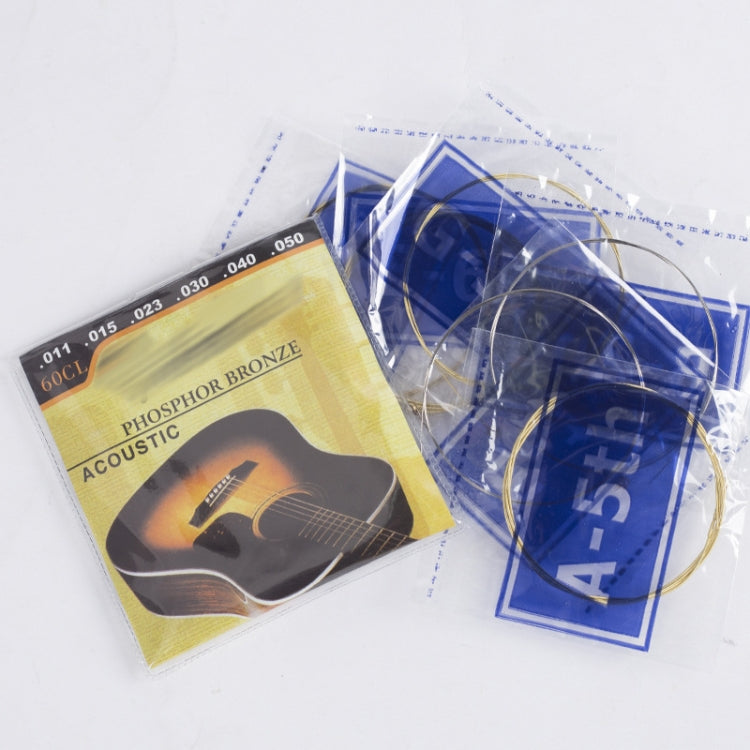 3 set corde in ottone per chitarra folk e acustica
