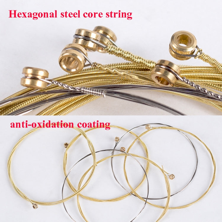 3 set corde in ottone per chitarra folk e acustica
