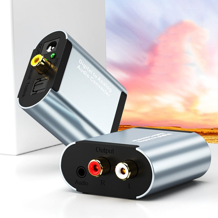 Convertitore audio digitale-analogico R/L con decodificatore SPDI