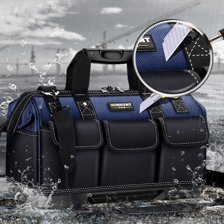 Borsa in tela per strumenti di riparazione hardware multifunzione WINHUNT, Blue Classic 14 inch, Blue Classic 17 inch, Blue Classic 19 inch, Blue Classic 21 inch, Blue Classic 23 inch, Plastic Bottom 16 inch, Plastic Bottom 18 inch, Plastic Bottom 20 i...