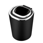 Posacenere per auto da 2 pezzi con coperchio appeso invisibile con posacenere per auto con luce a LED, 2 PCS Car Ashtray