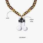 Auricolari wireless con catena anti-smarrimento per AirPods