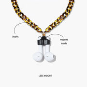 Auricolari wireless con catena anti-smarrimento