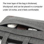 YOBAN Y-923-1 Borsa per laptop casual Borsa da lavoro per tablet impermeabile, 14 inch