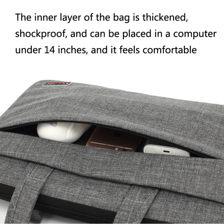 YOBAN Y-923-1 Borsa per laptop casual Borsa da lavoro per tablet impermeabile, 14 inch