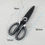 Forbici da cucina da 4 pezzi Forbici multifunzione in acciaio inossidabile per la casa, 4 in 1 Kitchen Scissors