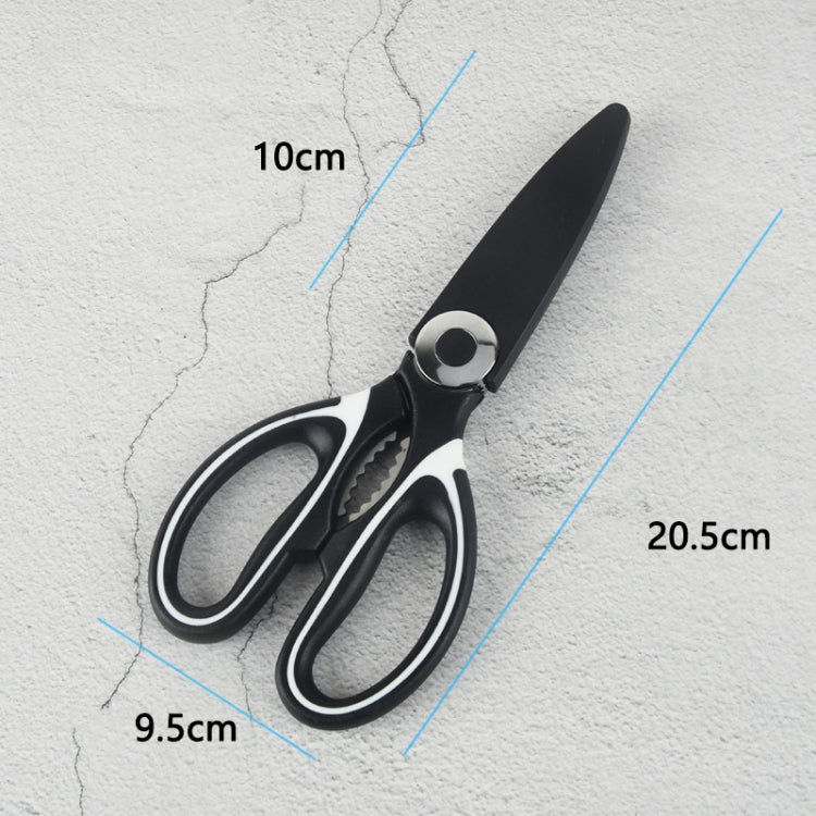 Forbici da cucina da 4 pezzi Forbici multifunzione in acciaio inossidabile per la casa, 4 in 1 Kitchen Scissors