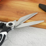 Forbici da cucina da 4 pezzi Forbici multifunzione in acciaio inossidabile per la casa, 4 in 1 Kitchen Scissors