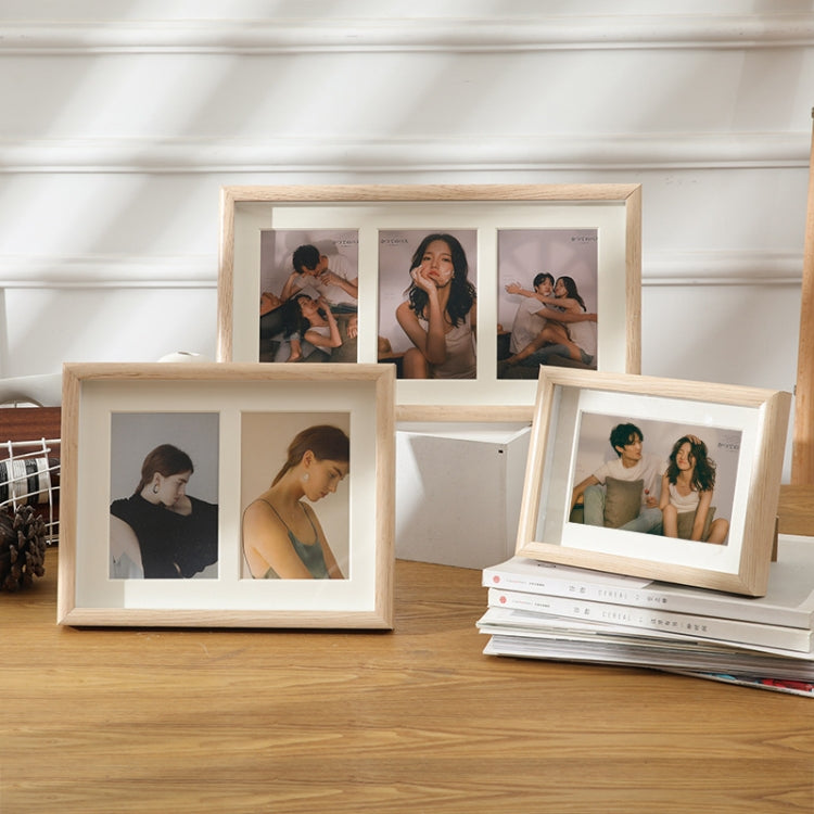 Pendolo a parete in legno Combinazione a doppio scopo Cornice per foto Stile:, 8 inch, Two Frame, Three Frame, Four Frame Horizontal, Four Frame Vertical