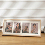 Pendolo a parete in legno Combinazione a doppio scopo Cornice per foto Stile:, 8 inch, Two Frame, Three Frame, Four Frame Horizontal, Four Frame Vertical