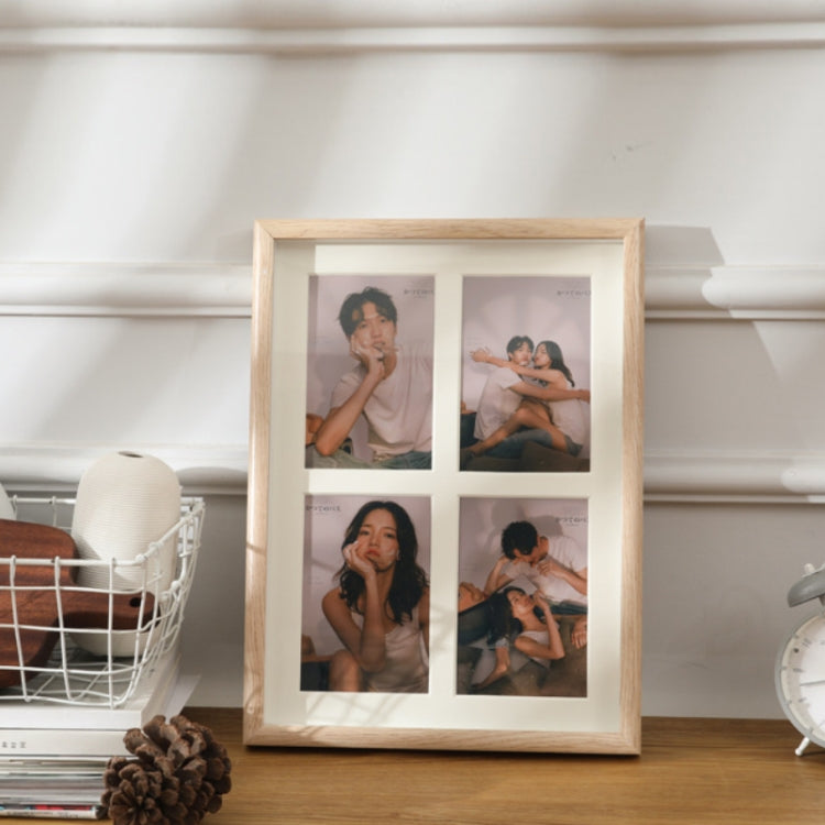 Pendolo a parete in legno Combinazione a doppio scopo Cornice per foto Stile:, 8 inch, Two Frame, Three Frame, Four Frame Horizontal, Four Frame Vertical