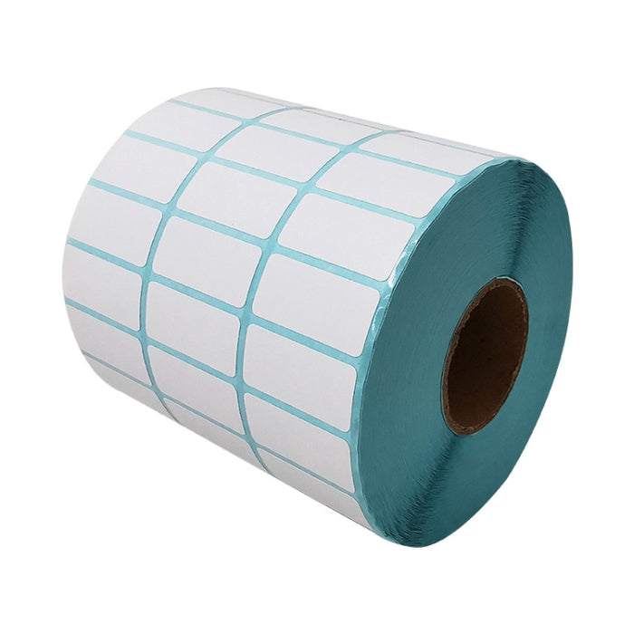 Carta termica a tre prove Carta da stampa non adesiva per codici a barre a tre righe, 25 x 15mm (10000 Pieces), 30 x 15mm (10000 Pieces), 30 x 20mm (10000 Pieces), 30 x 25mm (5000 Pieces), 32 x 25mm (5000 Pieces), 32 x 19mm (5000 Pieces)