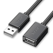 3 pezzi Jasoz USB maschio a femmina cavo dati di estensione con nucleo in rame privo di ossigeno, Black 0.5m, Black 1m, Black 1.5m, Black 2m, Black 3m, Black 5m, Dark Blue 0.5m, Dark Blue 1m, Dark Blue 1.5m, Dark Blue 2m, Dark Blue 3m, Dark Blue 5m    ...