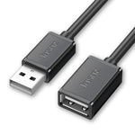 3 pezzi Jasoz USB maschio a femmina cavo dati di estensione con nucleo in rame privo di ossigeno, Black 0.5m, Black 1m, Black 1.5m, Black 2m, Black 3m, Black 5m, Dark Blue 0.5m, Dark Blue 1m, Dark Blue 1.5m, Dark Blue 2m, Dark Blue 3m, Dark Blue 5m    ...