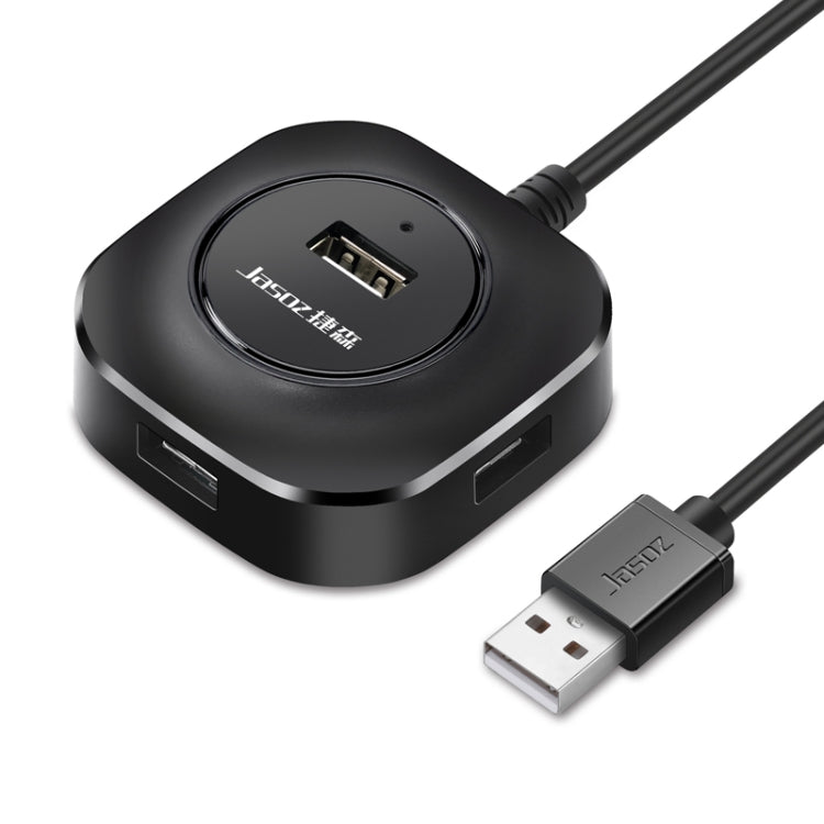 Jasoz USB 2.0 ad alta velocità HUB a 4 porte da 1 a 4 docking HUB, Black 0.3m, Black 0.5m, Black 1.2m, White 0.3m, White 0.5m, White 1.2m
